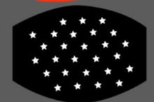 Load image into Gallery viewer, Personality Mask On Mouth Black Dust Mask Respirator Mouth Face Mask corono vırus