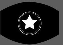 Load image into Gallery viewer, Personality Mask On Mouth Black Dust Mask Respirator Mouth Face Mask corono vırus