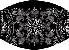 Load image into Gallery viewer, Personality Mask On Mouth Black Dust Mask Respirator Mouth Face Mask corono vırus