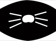 Load image into Gallery viewer, Personality Mask On Mouth Black Dust Mask Respirator Mouth Face Mask corono vırus