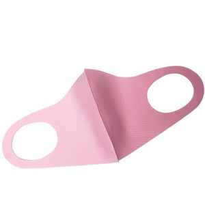 Ice Silk sunscreen washable men's breathable dust mask solid color black health corono vırus