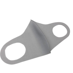 Ice Silk sunscreen washable men's breathable dust mask solid color black health corono vırus