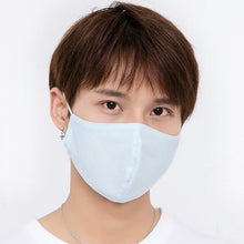 Load image into Gallery viewer, Summer Thin Sunscreen Ice Silk Mouth Mask Breathable and Washable Health corono vırus
