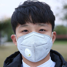 Load image into Gallery viewer, Mask anti-fog haze PM2.5 Solid folding grey activated carbon health corono vırus
