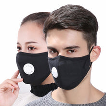 Load image into Gallery viewer, Dustproof Cotton Mouth Mask Breath Respiration Valve PM2.5 Haze Protective Masks corono vırus
