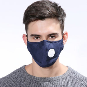Dustproof Cotton Mouth Mask Breath Respiration Valve PM2.5 Haze Protective Masks corono vırus