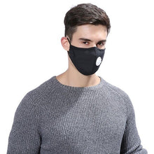 Load image into Gallery viewer, Dustproof Cotton Mouth Mask Breath Respiration Valve PM2.5 Haze Protective Masks corono vırus
