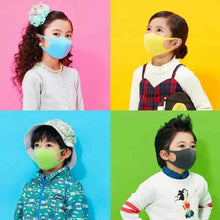 Load image into Gallery viewer, Children washable adult Sponge Mask Girl 3 pieces (pink yellow blue) health corono vırus care products
