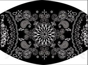 Personality Mask On Mouth Black Dust Mask Respirator Mouth Face Mask corono vırus